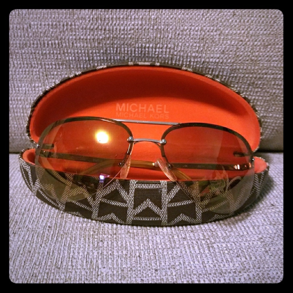 Michael Kors Aviator Sunglasses